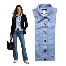 NWT Brunne Drill DICKEY Zip Attachable with VERONICA BEARD Blazers Sz 00 to 6