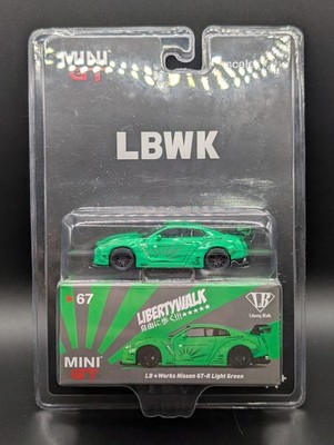 minigt LB★Works Nissan GT-R ライトグリーン s-l400.jpg