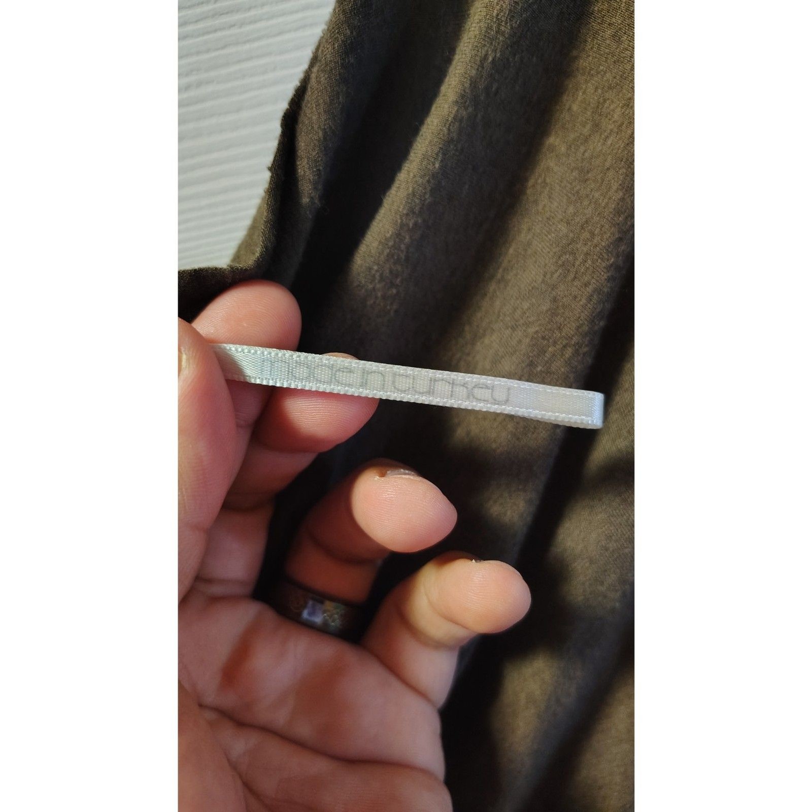 Kische Brown Ruched Side Drawstring Sleeveless Dr… - image 5