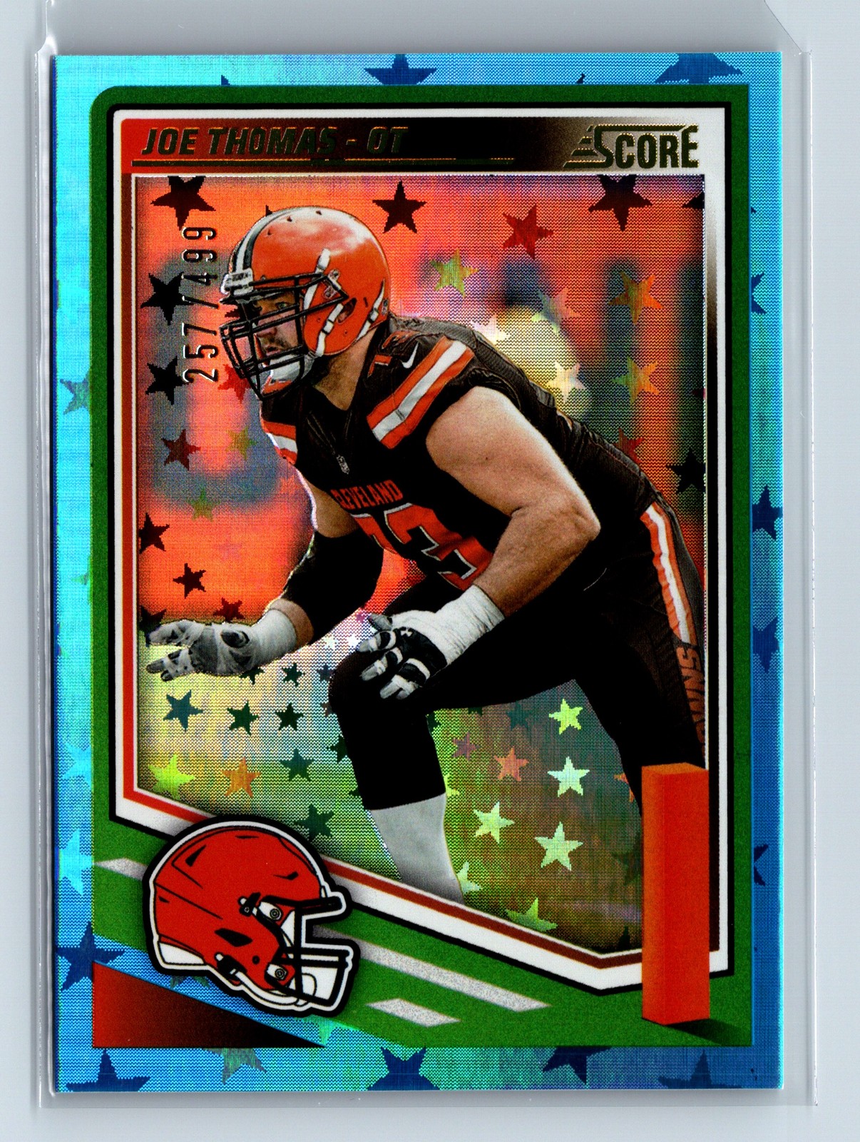 2025 Score - Joe Thomas #59 Stars 257/499 Cleveland Browns