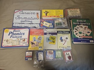 Abeka Pre K Kindergarten 1 2 Flashcards Mixed Lot of 14 Sets Most Complete