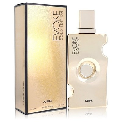 Ajmal Evoke Gold by Ajmal Eau De Parfum Spray 2.5 oz / e 75 ml