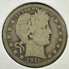 1916-D 25C Barber Quarter (87481)