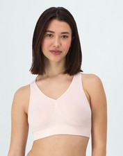 Hanes Women's Seamless Racerback Bra, 2-Pack