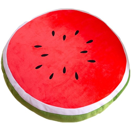 Simuliertes Wassermelonenweichkissen Kind Wassermelonen-Sitzkissen Fruchtkissen - Bild 3 von 12