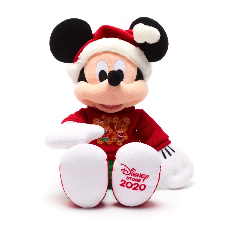 BNWT Shop Disney Store 16" Dated 2020 Soft Plush Mickey Mouse Christmas Doll Toy - Image 3 of 3