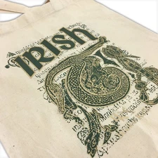 Book Of Kells Irish Celtic Knot Shopper Bag