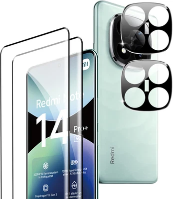 Vetro Temperato per Xiaomi Redmi Note 14 Pro plus 5G/Note 14 Pro+ 5G Pellicola P