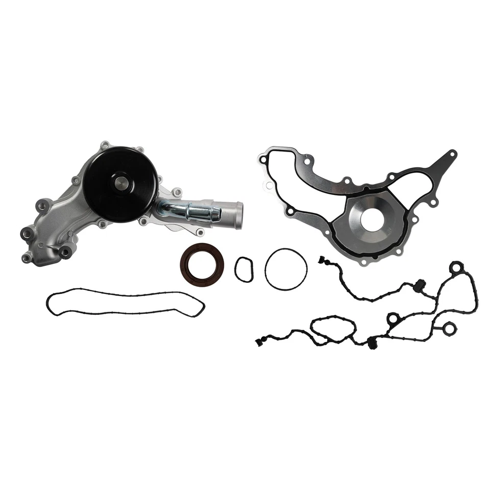 Juego de juntas de cubierta de cadena de distribución bomba de agua para Jeep 11-15 3,6 L DOHC PENTASTAR Foto 2 de 4