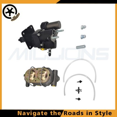 Universal Hydrobooster Hydraulic Brake Assist Power Booster Master Cylinder New