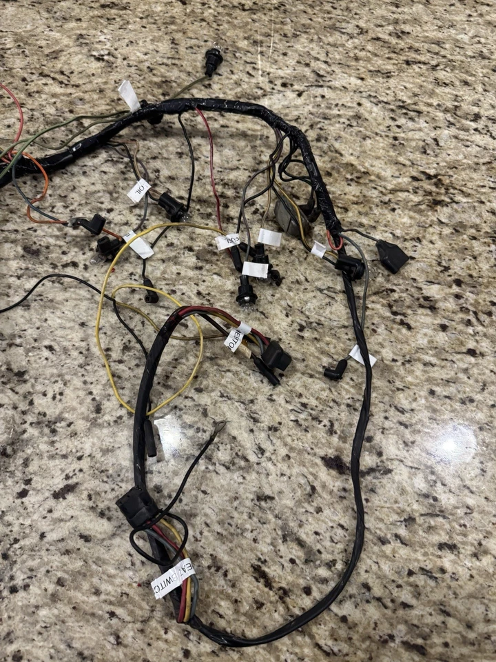 Arnés de cableado de tablero Ford Fairlane 1962-64 OEM FoMoCo Foto 2 de 4