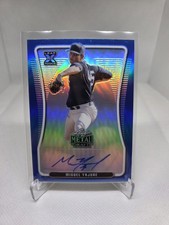 2020 Leaf Metal Draft Blue Rainbow /35 Miguel Yajure #BA-MY1 Auto m4h