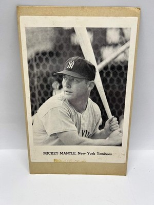 1962 Mickey Mantle Jay Publishing Yankees Picture Pack Baseball