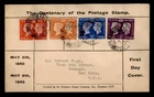 DR WHO 1940 GB FDC POSTAGE STAMP CENTENARY w35805
