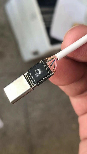 Type-C USB C to 3.5mm Audio Jack Earphone DAC Chip For Samsung Note 10 Pixel 2 - 第 4/4 張圖片