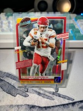 2023 Panini Clearly Donruss #9 Patrick Mahomes II /25