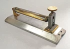 VINTAGE HIGH PRECISION ENGINEERS/MACHINIST 8 " ADJUSTABLE SPIRIT LEVEL