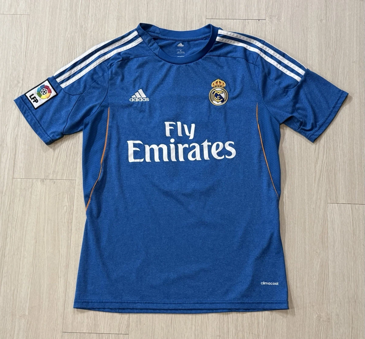 Flocage Officiel Real Madrid – Bale 2014/2015, Extérieur, Blanc, Par Footpress