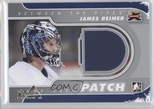 2011-12 ITG Between the Pipes Silver Summit Edmonton 1/1 James Reimer Patch 0a7