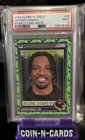 2024 PANINI SCORE-A-TREAT RISING STARS PUMPKIN #26 JAYDEN DANIELS ROOKIE PSA 9