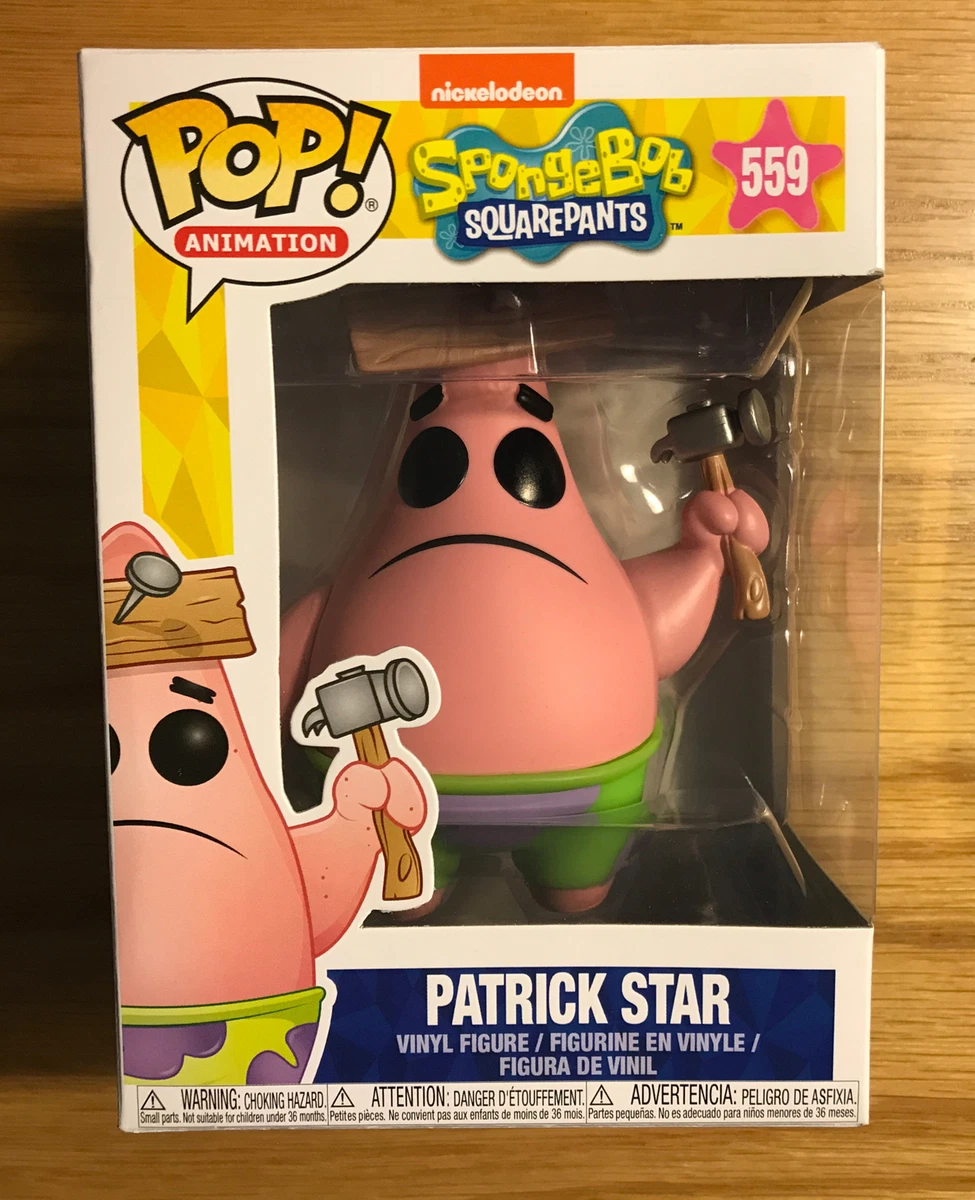 SpongeBob SquarePants Vinyl Figure Nail on Head Patrick 10 cm