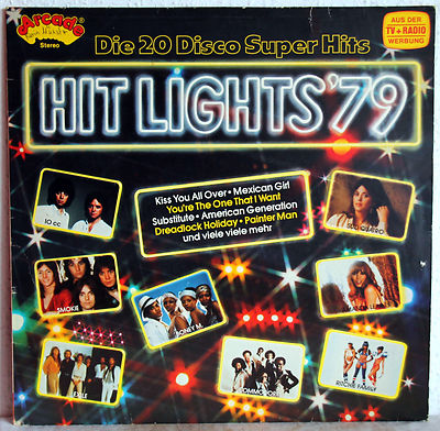 12'' Vinyl Arcade HIT LIGHTS ´79 - Die 20 Disco Super Hits