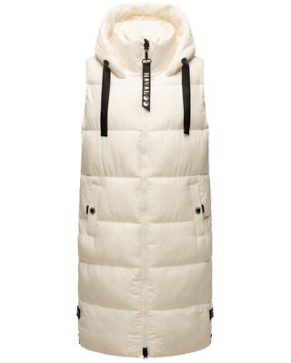Navahoo Damen Übergangs Outdoor Steppweste mit Kapuze gesteppt B942 NEU