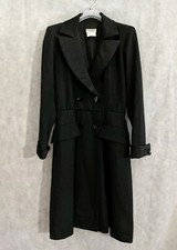 Yves Saint Laurent Rive Gauche Vintage Tuxedo Tailcoat Lacquer Button 44 France