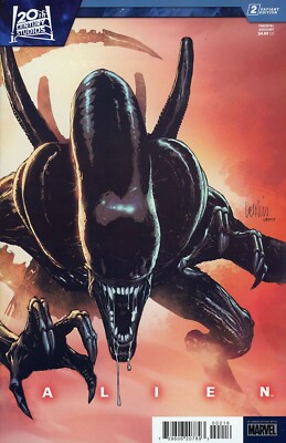 Alien Vol 4 #2 1:25 Incentive Leinil Francis Yu Variant Cover