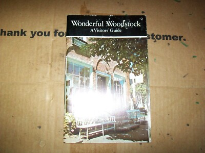 1973 Wonderful Woodstock A Visitors Guide By Peter S. Jennison 