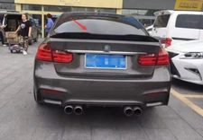 Rear Trunk Spoiler Wing Fit 2013-2018 BMW F30 330i 335i F80 M3 PSM Style Unpaint