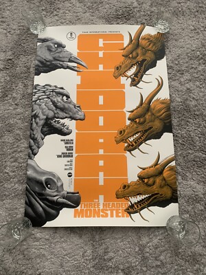 Ghidorah The Three-Headed Monster Godzilla Print Mondo Phantom City Creative PCC
