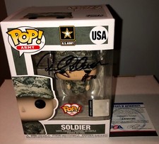 Rocky Bleier Pittsburgh US Army Soldier Signed Funko PSA