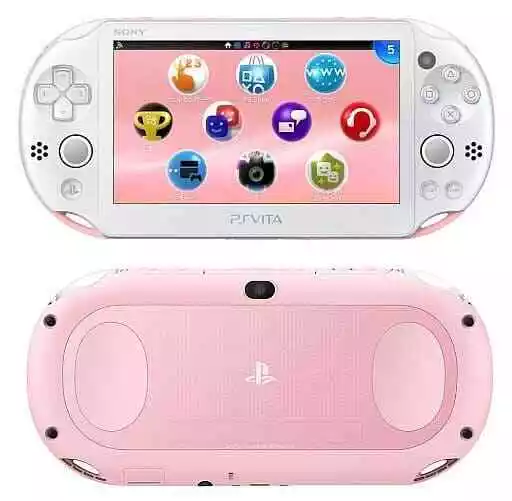 Playstation Vita Light Pink White PCH-2000ZA19 Wi-Fi Model Japan Ver.