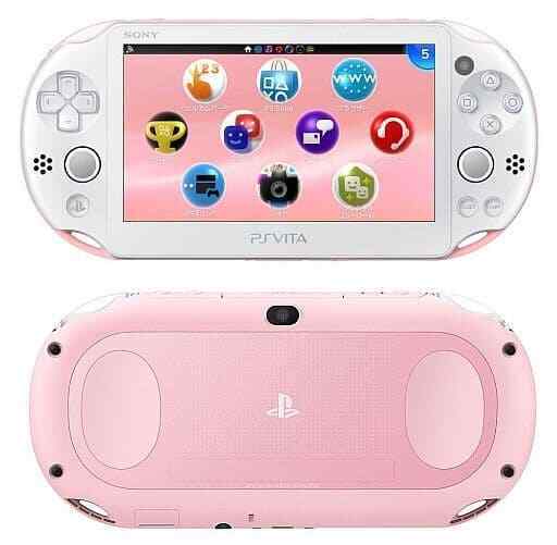 Playstation Vita Light Pink White PCH-2000ZA19 Wi-Fi Model Japan 