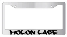 Chrome License Plate Frame MOLON LABE (DESIGN #2) Auto Accessory
