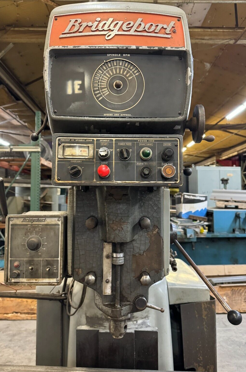 BRIDGEPORT VERTICAL MILLING MACHINE SERIES 2 VARIABLE SPEED 58