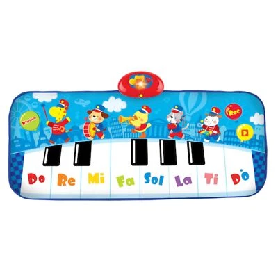Red Loon interaktives Kinder Lern Spielzeug Tanz Musik Piano Matte Klavier blau