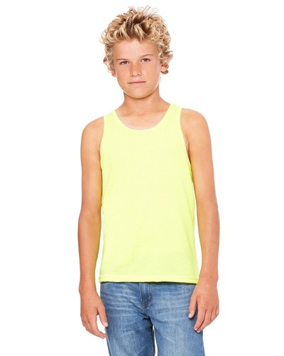 Bella Canvas Youth Unisex Jersey Tank Top M-3480Y - Picture 8 of 10