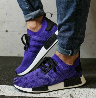 adidas nmd r1 primeknit purple
