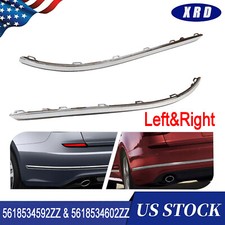 5618534602zz Rear Bumper Leftright Chrome Molding Trim For Vw Passat 2016-2019 5618534602zz Rear Bumper Leftright Chrome Molding Trim For Vw Passat 2016-2019