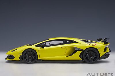 AUTOart 1/18 Lamborghini Aventador SVJ Pearl Yellow Finished