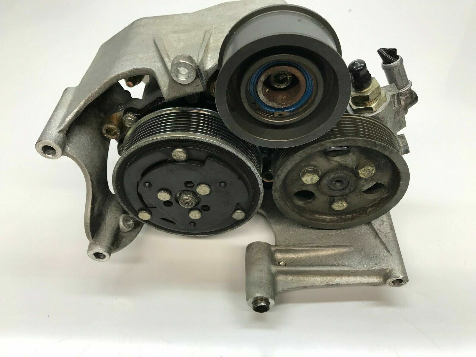 LAMBORGHINI MURCIELAGO AC COMPRESSOR POWER STEERING PUMP ASSEMBLY OEM 410260805A