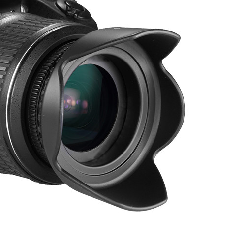 Copriobiettivo Duro A Forma Di Tulipano 77 Mm Per Obiettivo