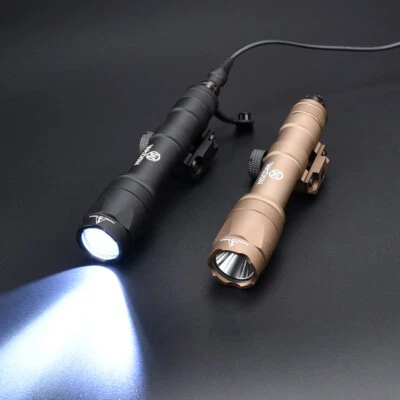 WADSN SF M300A M600C Flashlight Tactical Airsoft LED Search Light Fit 20mm Rail