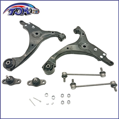 TRQ Front Lower Control Arm Bushing Pair Set for Honda Civic CR
