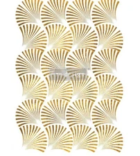 NEW! Geo Wave - Redesign With Prima Decor Transfer Rub On Furniture Decal