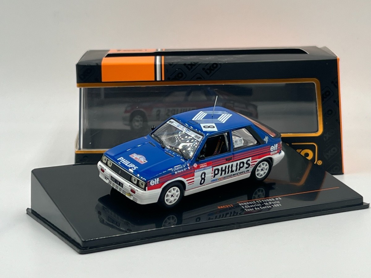 Renault 11 Turbo Rallye Tour de Corse 1987 Francois Chatriot 1:43 IXO RAC 311 Ra