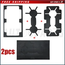 NEW For Honda Pilot 2009-2015 Car Front Console Cup Holder Tab Foam Sheet Black