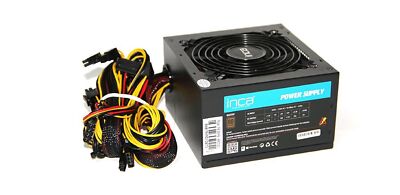 80+ Bronze PC Power Supply by INCA: IPS-650 with 650W Power - 80 PLUS
